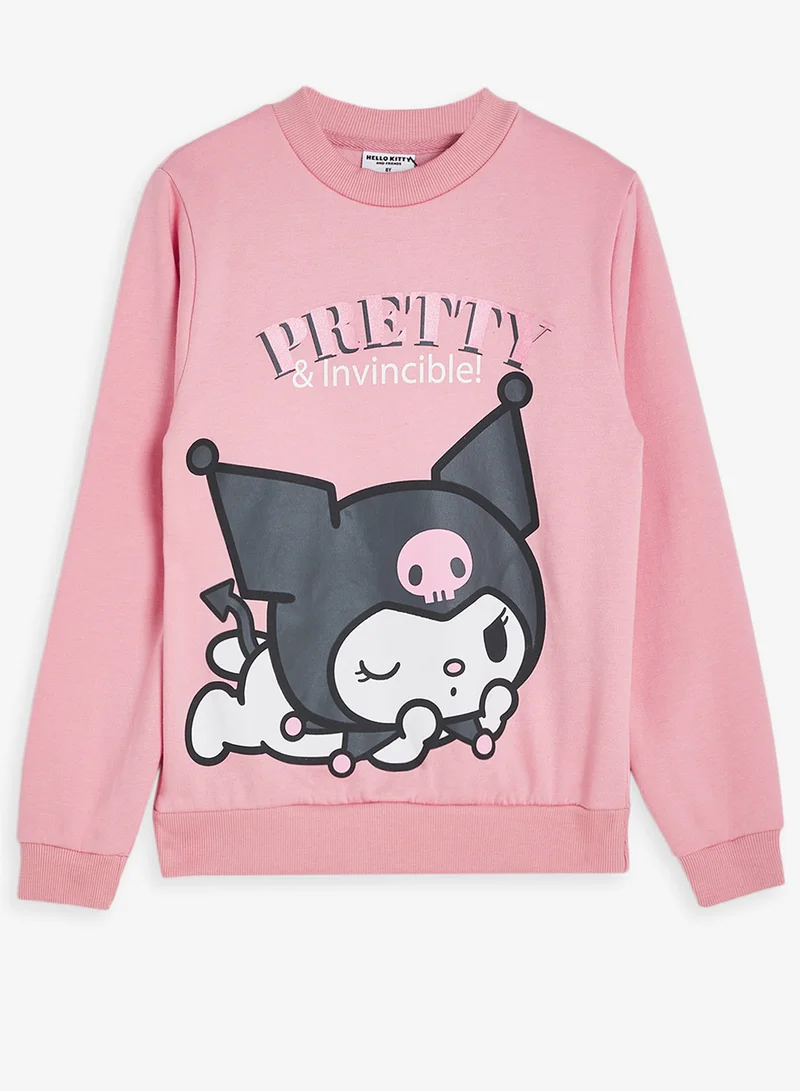 سانريو سويتشيرت وبنطال رياضي أطفال بريتي